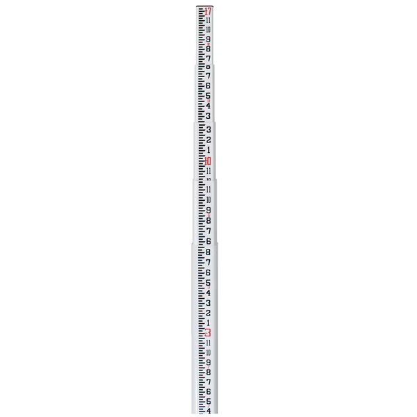 SPR 17Ft Fiberglass Leveling Rod (SVR) - 8ths, Sitepro, Mfr#: 11-SPR17-C